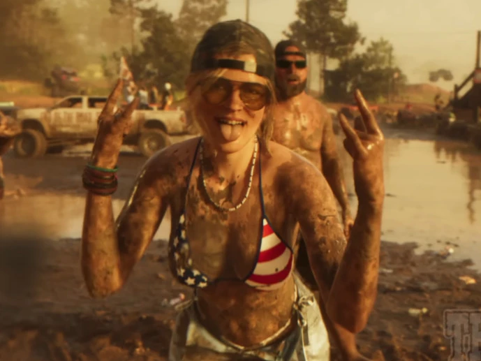 Thrillbilly Mud Club Girl